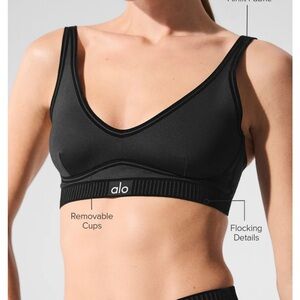 ALO Yoga Black Sports Bra